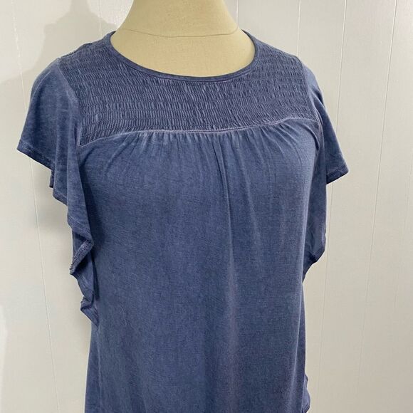 Rewind | Flowy Ruffle Sleeve Top - Picture 13 of 14